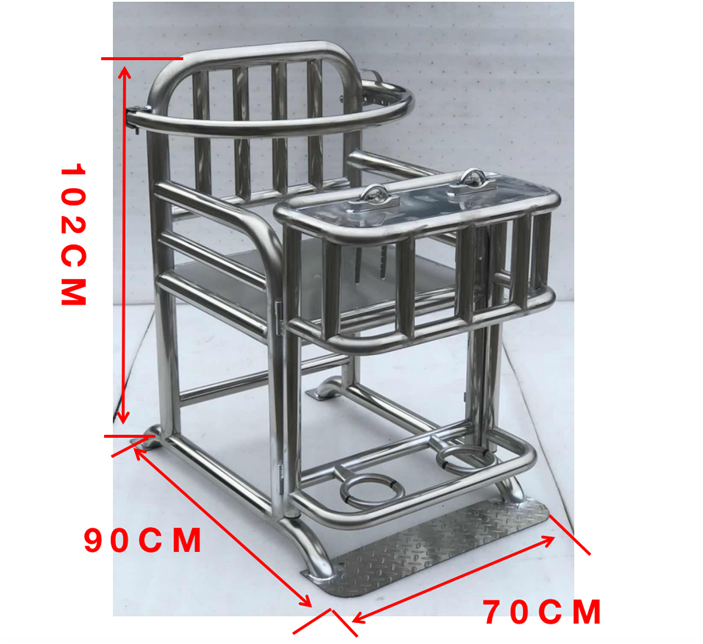 不銹鋼方門審訊椅